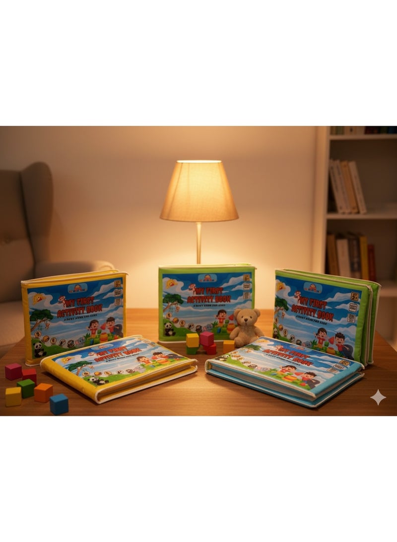 HAPZEY MY FIRST ACTIVITY BOOK for Kids 2+ (Yellow Color) - Image 4